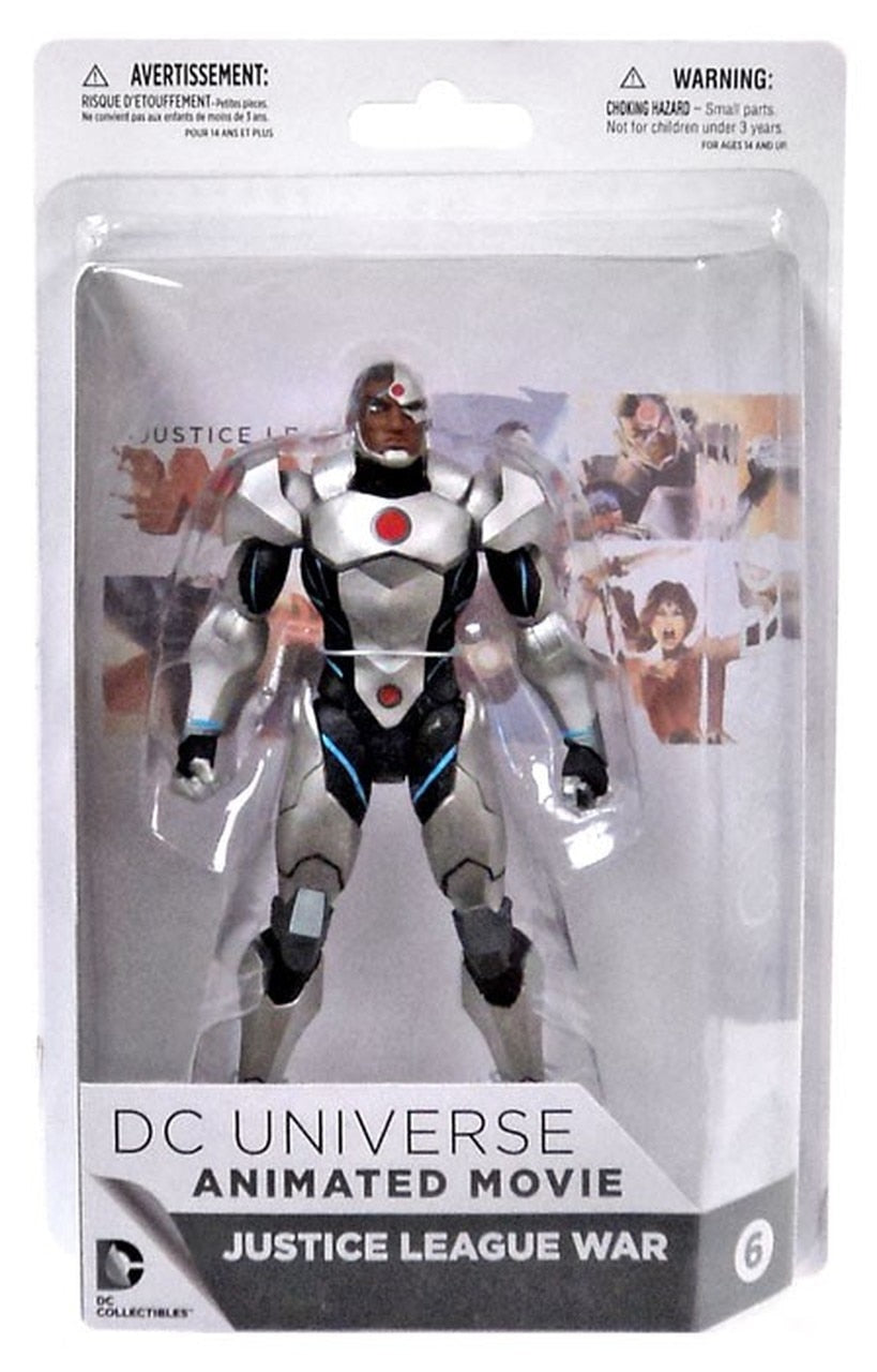 DC Collectibles Justice League War Animated Movie CYBORG Action