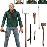 Friday the 13th  - Part 3 Jason Voorhees 3D Ultimate Action Figure by NECA