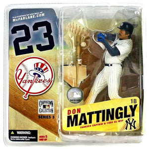 MLB - Cooperstown Series 3 Don Mattingly: NY Yankees Action Figure