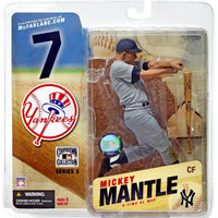 MLB - Cooperstown Series 3 Mickey Mantle: NY Yankees Action Figure by McFarlane Toys