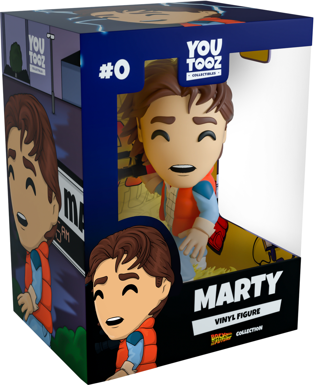 Regreso al futuro - Figura de vinilo en caja MARTY de YouTooz Collectibles