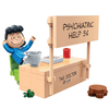 Peanuts - Lucy Psychiatric Help Building Set by Ban Bao