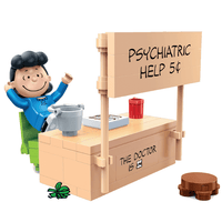 Peanuts - Juego de construcción Lucy Psychiatric Help de Ban Bao 