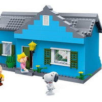 Peanuts Everyday Fun - Juego de construcción de la casa de Charlie Brown de Ban Bao
