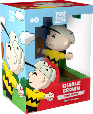 Peanuts - Figura de vinilo en caja de Charlie Brown de YouTooz Collectibles