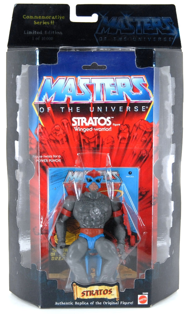 Masters of the Universe - Figura de acción de la serie conmemorativa Stratos de Mattel