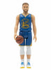 NBA - Stephen Curry Golden State Warriors (Blue Jersey) Reaction 3 3/4" Action Figure by Super 7