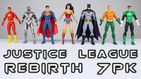 DC Collectibles - DC Icons Rebirth JLA - Juego de 7 figuras de acción 