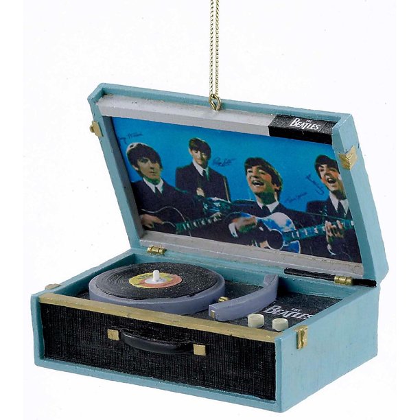 Beatles - Replica Record Player Ornament by Kurt Adler Inc.