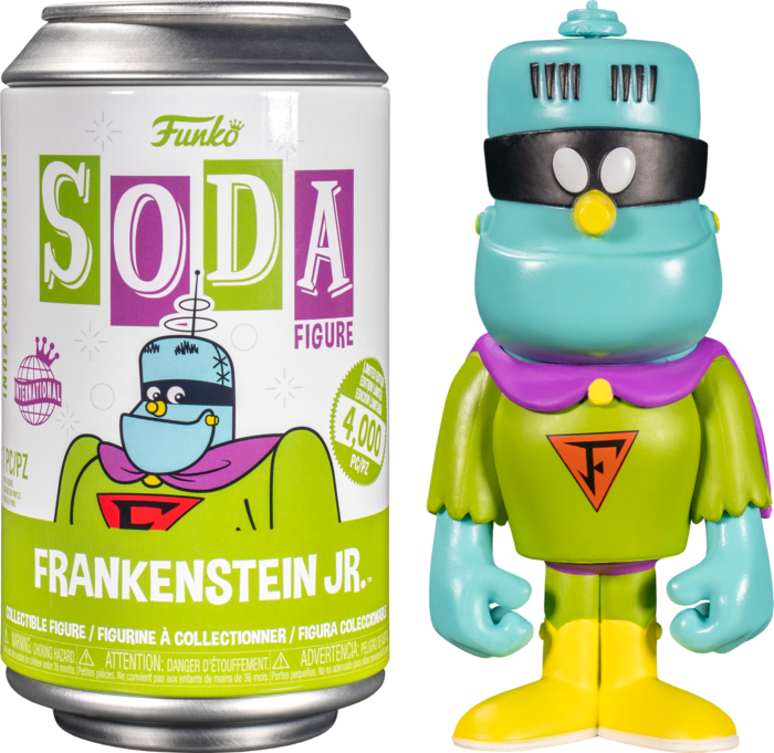 frankenstein jr. -Frankenstein JR. Figura de vinilo en lata de SODA de Funko