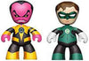 DC Universe - Linterna Verde Hal Jordan &amp; Sinestro Mini Mez-itz Vinilo Figura 2-pack por Mezco Toyz
