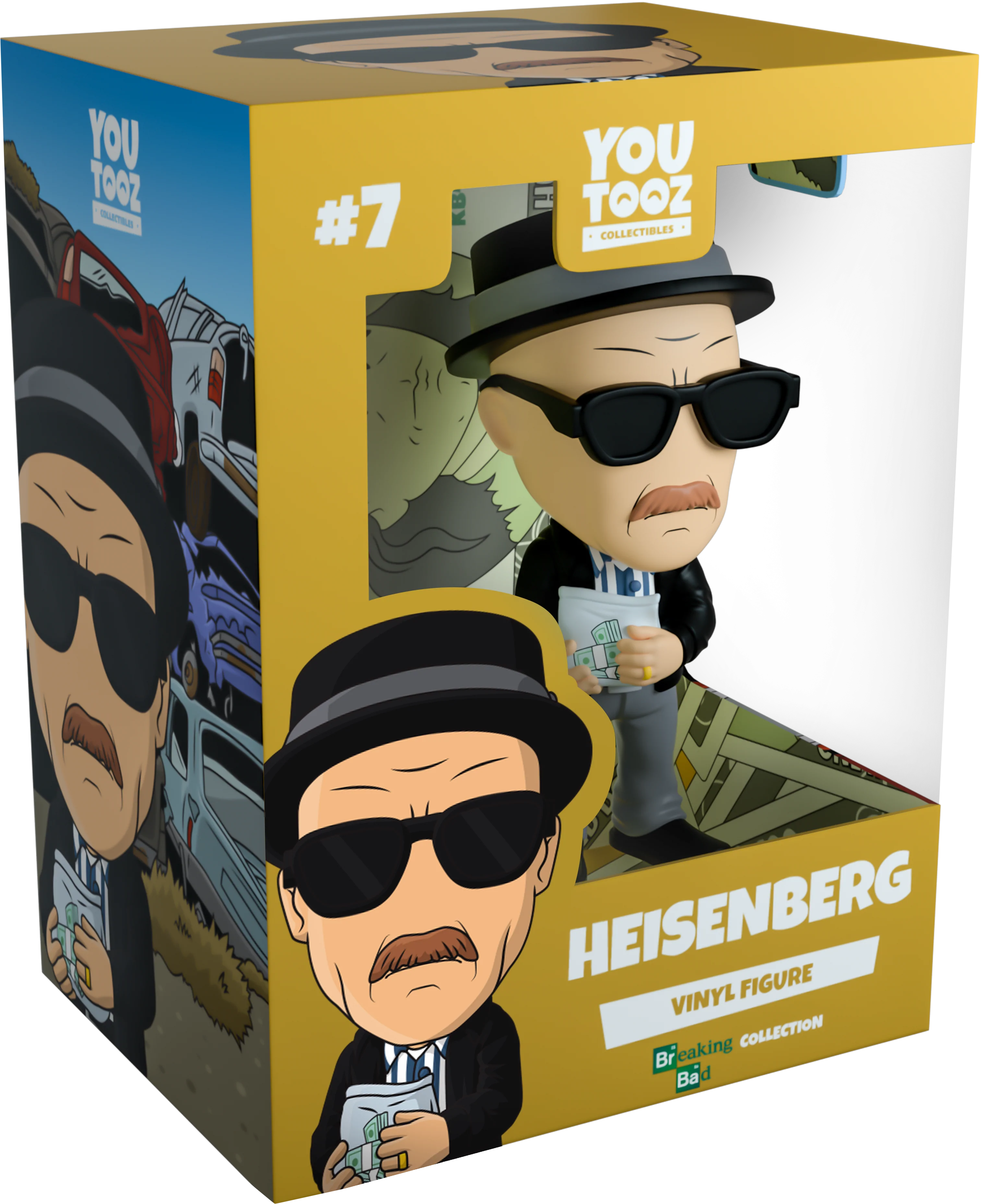 Breaking Bad HEISENBERG Boxed Vinyl Figure by YouTooz
