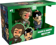 Home Alone Movie - MARV &amp; HARRY Paquete de 2 figuras de vinilo en caja de YouTooz Collectibles