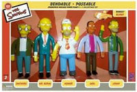 Simpsons - Springfield Nuclear Power Plant Bendables Poseable Box Set 