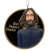 John Lennon - Adorno Give Peace A Chance de 3.5 pulgadas por Kurt Adler Inc.