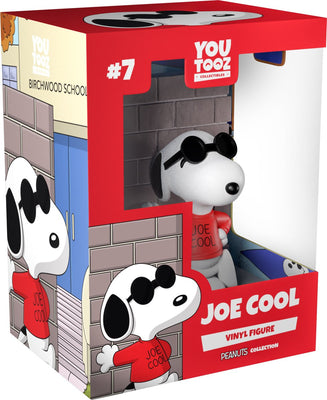 Peanuts - Snoopy JOE COOL Figura de vinilo en caja de YouTooz Collectibles