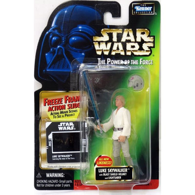 Star Wars -  Power of the Force Freeze Frame Luke Skywalker 3 3/4