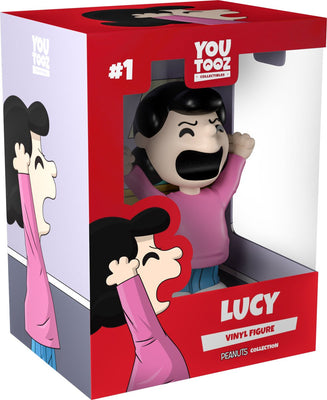Peanuts - Figura de vinilo en caja de Lucy de YouTooz Collectibles