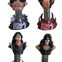 KISS Band- Conjunto completo de 4 piezas Busto Estatuilla Conjunto