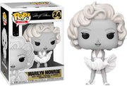 Marilyn Monroe - Iconos: ¡Funko Pop exclusivo en blanco y negro! Figura de vinilo