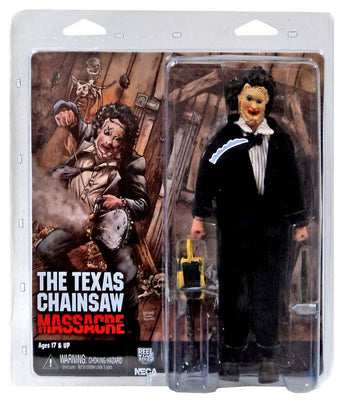 Texas Chainsaw Massacre - LEATHERFACE Pretty Lady Mask & Dinner Jacket 8' Figura de acción vestida por NECA