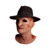 A Nightmare on Elm Street 2: Freddy's Revenge - MÁSCARA DE FREDDY Deluxe con sombrero Fedora de Trick or Treat Studios