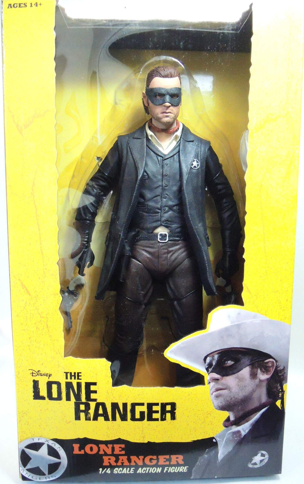 The Lone Ranger - Lone Ranger 1/4 Scale Action Figure by NECA