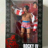 Rocky IV - Rocky 40th Anniversary American Flag Trunks 7" Figura de acción de NECA