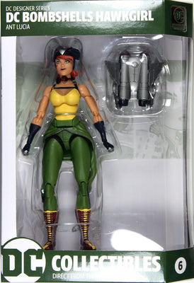DC Collectibles - Figura de acción de DC Bombshells Hawkgirl