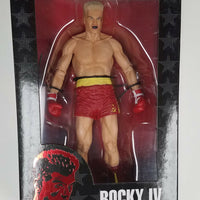 Rocky IV - Ivan Drago 40th anniversary Red Shorts  7" Action Figure by NECA