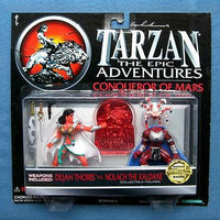 TARZAN The Epic Adventure - Juego de 2 figuras de acción de Conqueror of Mars