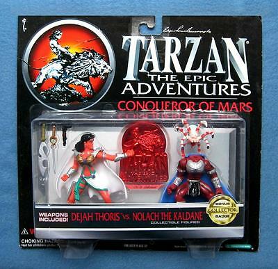 TARZAN The Epic Adventure - Juego de 2 figuras de acción de Conqueror of Mars