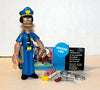 Simpsons - Oficial Lou SERIE 7 Figura por Playmates Toys