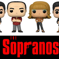 The Sopranos - Christopher Moltisanti, Carmela Soprano, Silvio Dante and Tony Soprano Set of 4 individually Boxed Funko Pop! Vinyl Figures