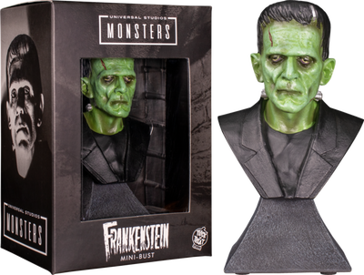 Universal Monsters - Mini busto de Frankenstein de Trick or Treat Studios