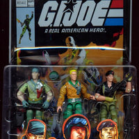 G.I. Joe - A Real American Hero Comic Book #76 3-pack set of 3 3/4 " Action Figures