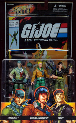 G.I. Joe - A Real American Hero Comic Book #76 3-pack set of 3 3/4 