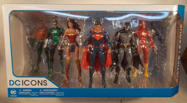 DC Collectibles - DC Icons Rebirth JLA 7-pack Action Figure Box Set
