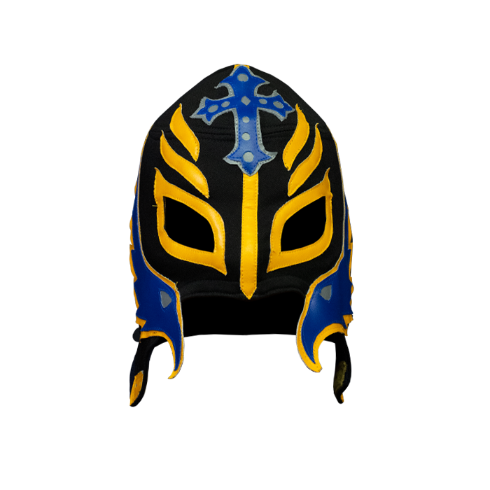 WWE - Máscara de lucha libre Rey Mysterio Black de Trick or Treat Studios