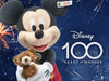 Disney  - Mickey Mouse "D100" with Mini Teddy Bear 12" Limited Edition Plush by STEIFF